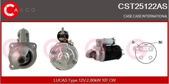 Casco CST25122AS - Стартер unicars.by