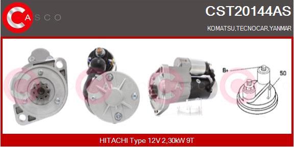 Casco CST20144AS - Стартер unicars.by