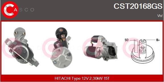 Casco CST20168GS - Стартер unicars.by