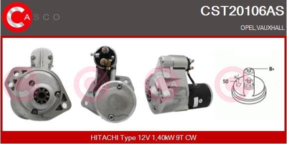 Casco CST20106AS - Стартер unicars.by