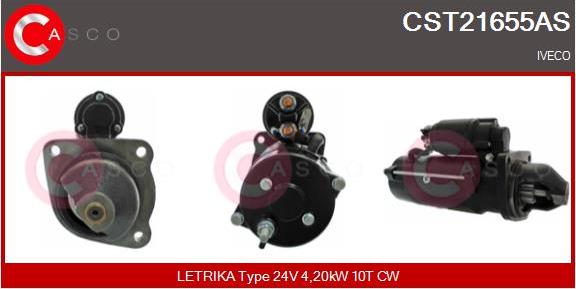 Casco CST21655AS - Стартер unicars.by