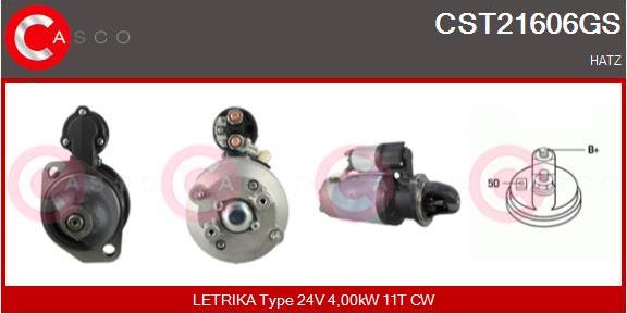 Casco CST21606GS - Стартер unicars.by