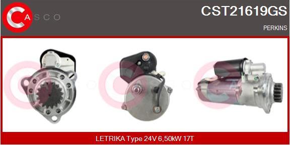 Casco CST21619GS - Стартер unicars.by