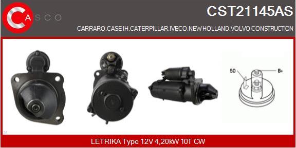 Casco CST21145AS - Стартер unicars.by