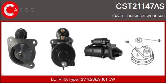 Casco CST21147AS - Стартер unicars.by