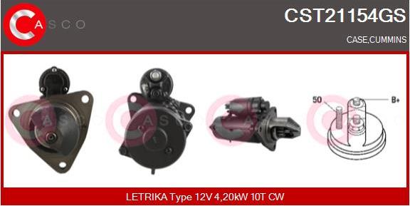 Casco CST21154GS - Стартер unicars.by