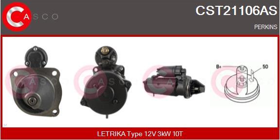 Casco CST21106AS - Стартер unicars.by