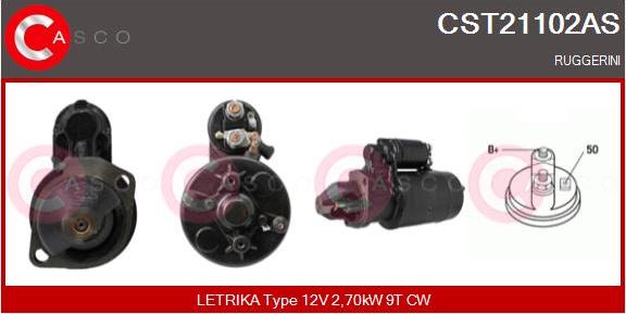 Casco CST21102AS - Стартер unicars.by