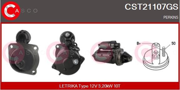 Casco CST21107GS - Стартер unicars.by