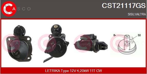 Casco CST21117GS - Стартер unicars.by