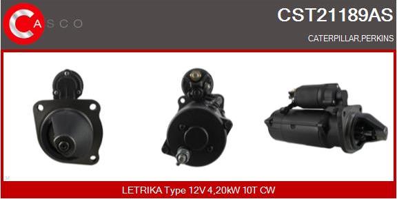 Casco CST21189AS - Стартер unicars.by