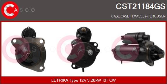 Casco CST21184GS - Стартер unicars.by