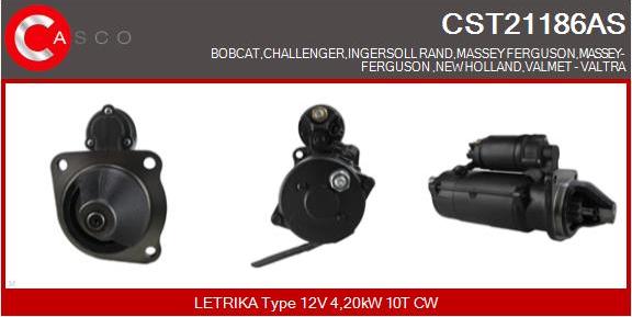 Casco CST21186AS - Стартер unicars.by