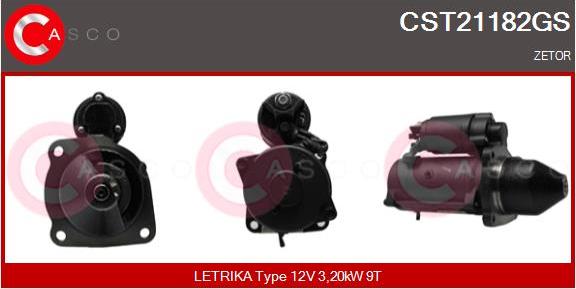 Casco CST21182GS - Стартер unicars.by