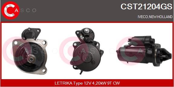 Casco CST21204GS - Стартер unicars.by