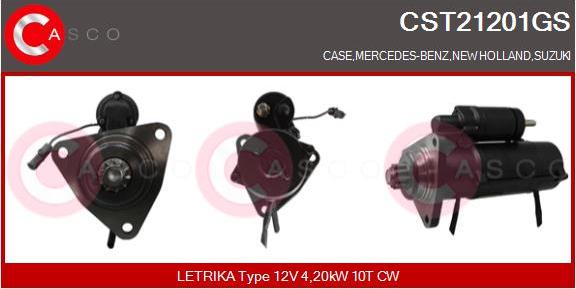 Casco CST21201GS - Стартер unicars.by