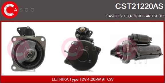 Casco CST21220AS - Стартер unicars.by