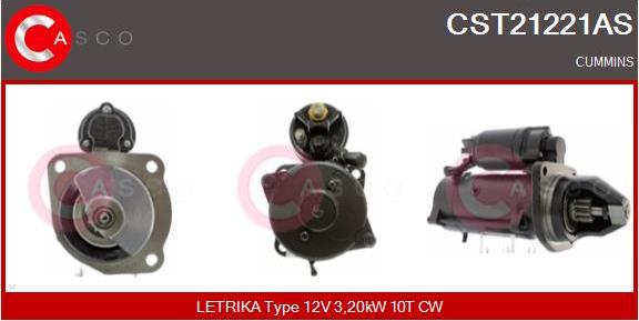 Casco CST21221AS - Стартер unicars.by