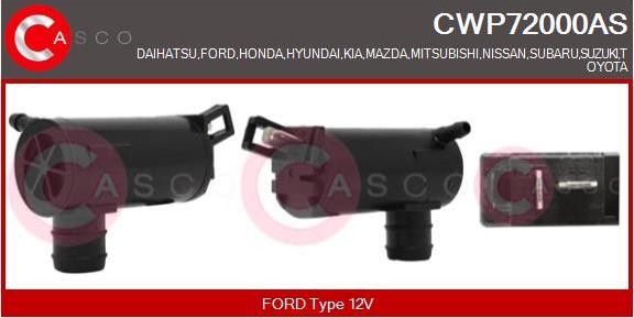 Casco CWP72000AS - Водяной насос, система очистки окон unicars.by