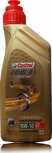 Castrol 10W50 1L POWER 1 RACING 4T - Моторное масло unicars.by