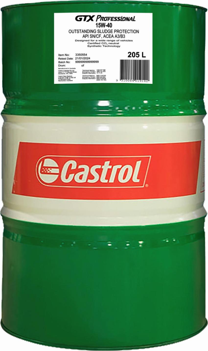 Castrol 3350554 - Моторное масло unicars.by