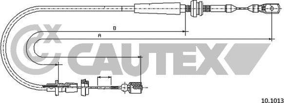 Cautex 468027 - Тросик газа unicars.by