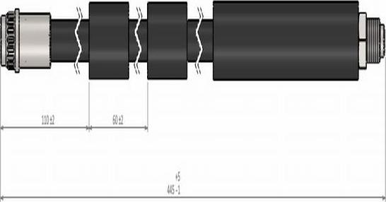 CAVO C900 273A - Тормозной шланг unicars.by