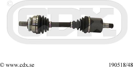 CDX 190518/48 - Приводной вал unicars.by