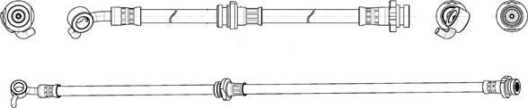 CEF 514550 - Тормозной шланг unicars.by