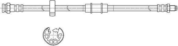 CEF 516878 - Тормозной шланг unicars.by