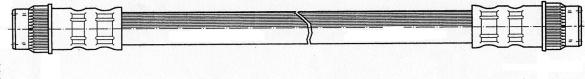 CEF 510560 - Тормозной шланг unicars.by