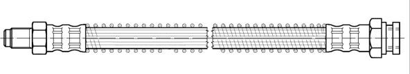 CEF 510741 - Тормозной шланг unicars.by