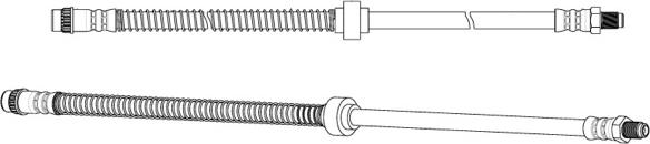 CEF 511583 - Тормозной шланг unicars.by