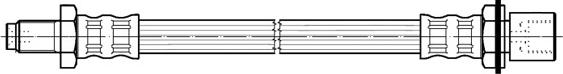 CEF 511165 - Тормозной шланг unicars.by