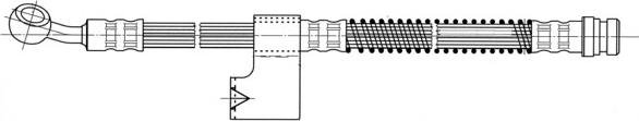 CEF 512477 - Тормозной шланг unicars.by