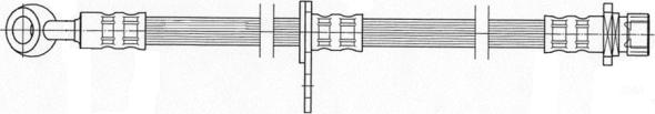 CEF 512000 - Тормозной шланг unicars.by