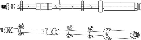 CEF 512815 - Тормозной шланг unicars.by