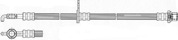 CEF 512309 - Тормозной шланг unicars.by