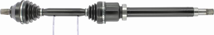 Euro Driveline FD278 - Приводной вал unicars.by