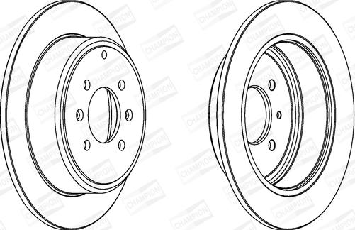 Champion 562042CH - Тормозной диск unicars.by