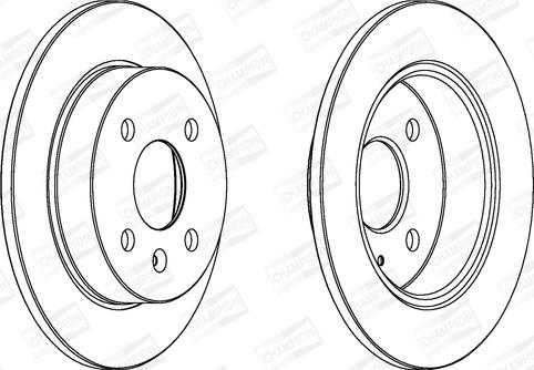 Champion 562071CH - Тормозной диск unicars.by