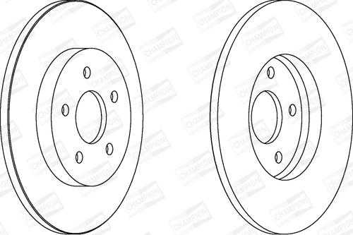 Champion 562193CH - Тормозной диск unicars.by