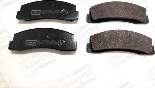 Champion 571265CH - Тормозные колодки, дисковые, комплект unicars.by