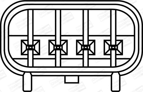 Champion BAEA372 - Катушка зажигания unicars.by