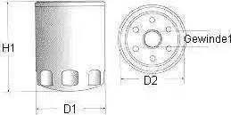 Mann-Filter W 712/1 - Масляный фильтр unicars.by