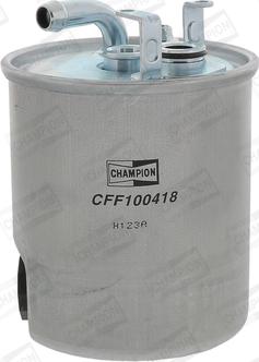 Champion CFF100418 - Топливный фильтр unicars.by