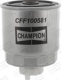 Champion CFF100581 - Топливный фильтр unicars.by