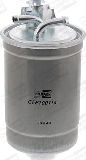 Champion CFF100114 - Топливный фильтр unicars.by