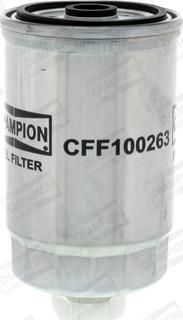 Champion CFF100263 - Топливный фильтр unicars.by