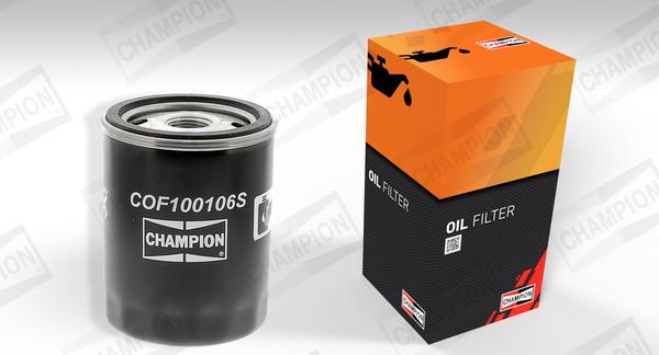 Champion COF100106S - Масляный фильтр unicars.by